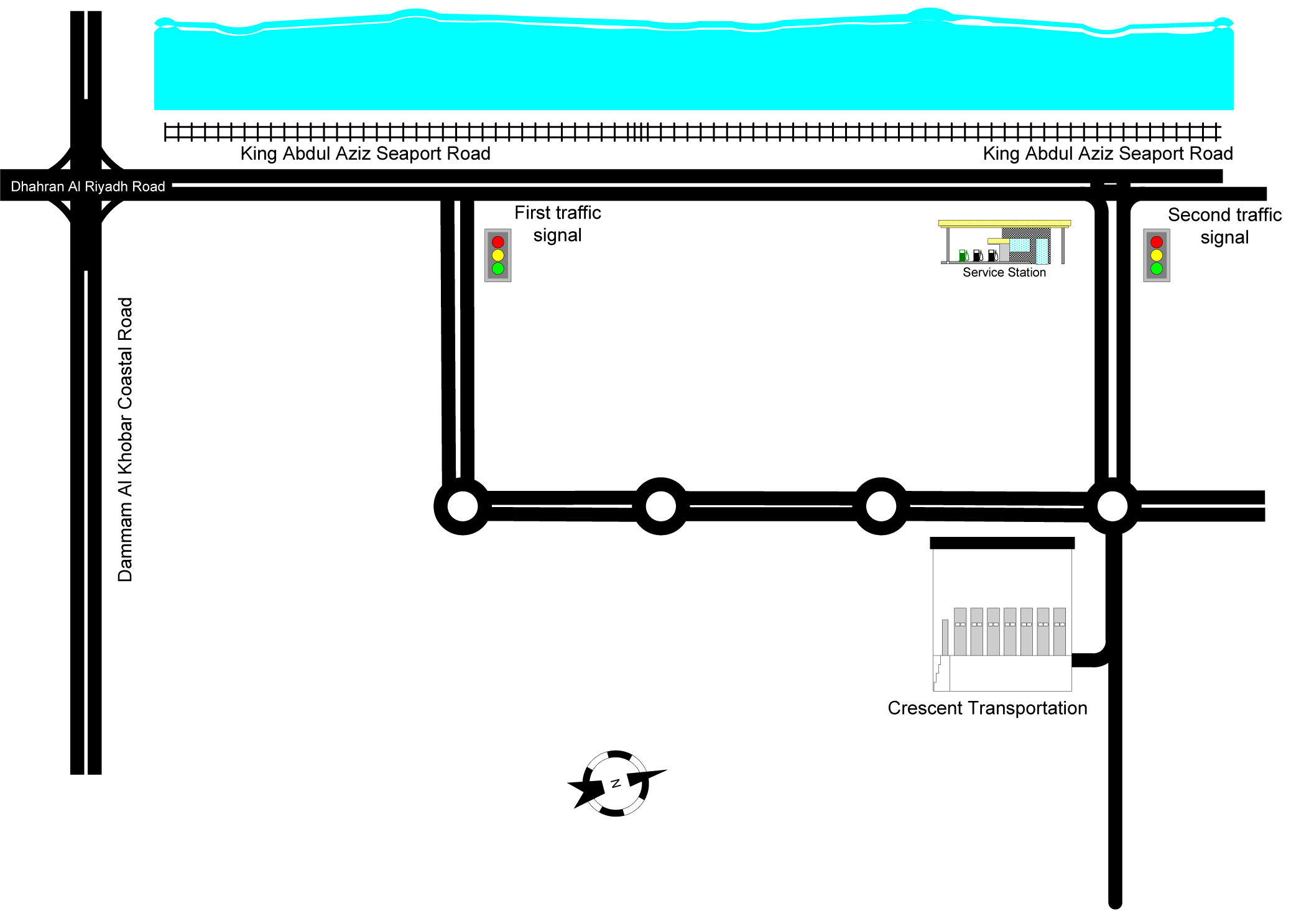 Sales Services Department Office Location Map